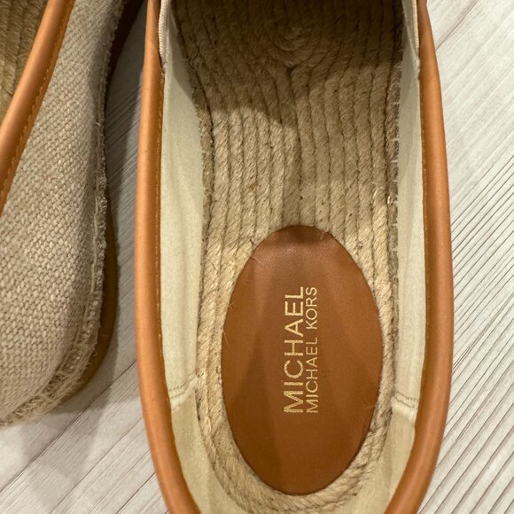 Michael Kors Beige Espadrilles Size 8.5 - Picture 3 of 4